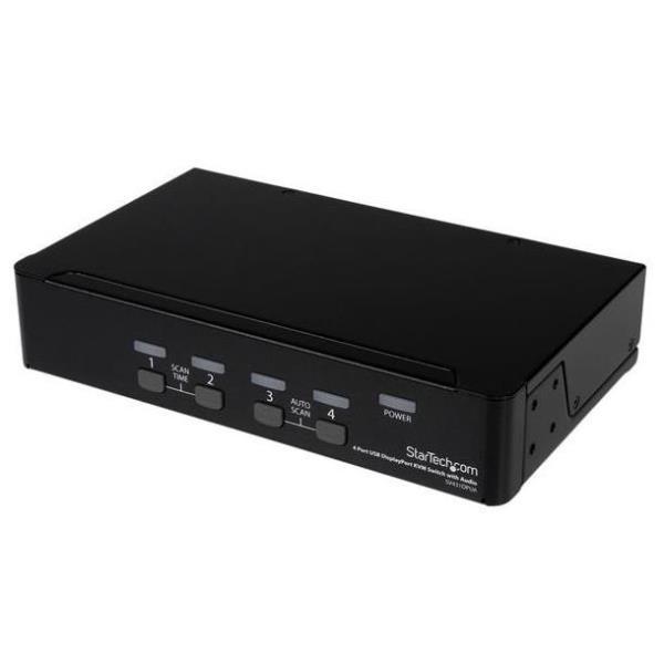 StarTech.com Switch KVM DisplayPort a 4 porte con …
