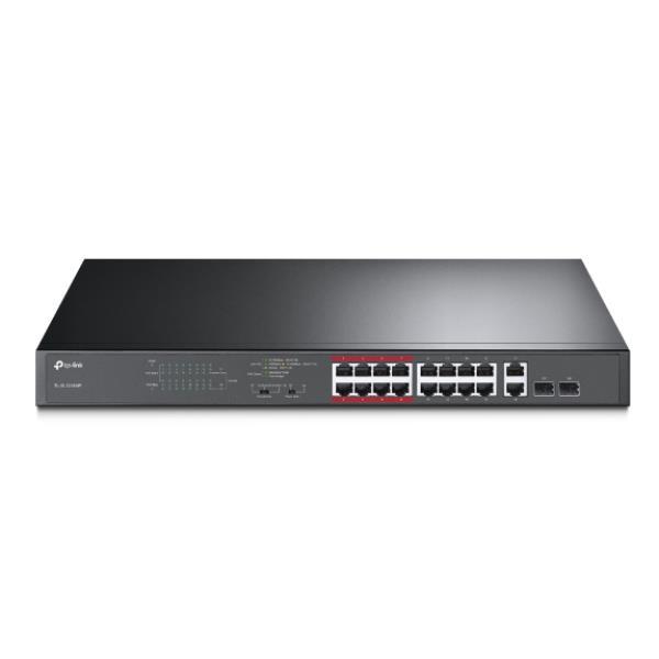 TP-Link TL-SL1218MP - Switch - unmanaged - 16 …
