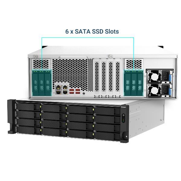 QNAP TS-H2287XU-RP - Server NAS - 22 alloggiamenti …