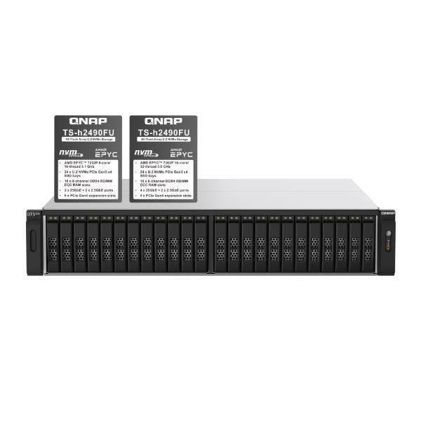 QNAP TS-H2490FU-7302P-256G - Server NAS - 24 alloggiamenti …
