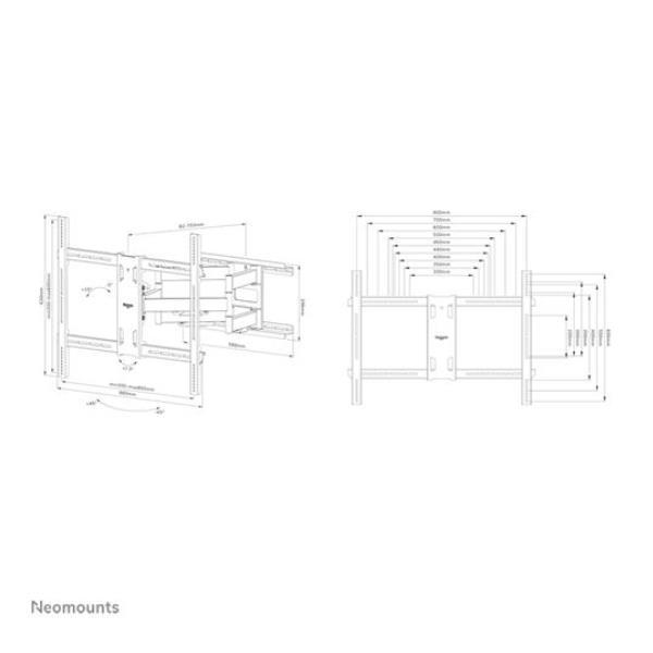 Neomounts by Newstar Select WL40S-950BL18 - Kit montaggio …