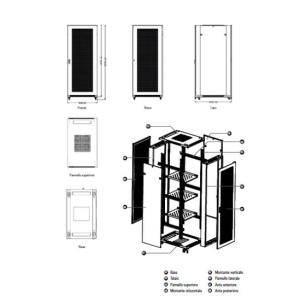 WP RACK RSB SERVER SERIES - Rack cabinet …