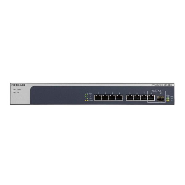NETGEAR XS508M - Switch - unmanaged - 7 …