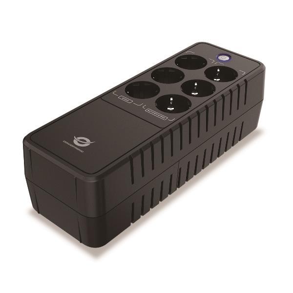 Conceptronic UPS per ufficio da 650VA 360W, batteria …