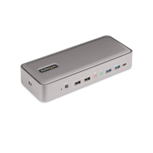 StarTech.com KVM Docking Station USB-C per due laptop, …