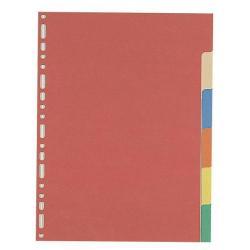 ELBA INTERCALARE IN CARTONCINO 160GR 210X297 mm FORATURA …