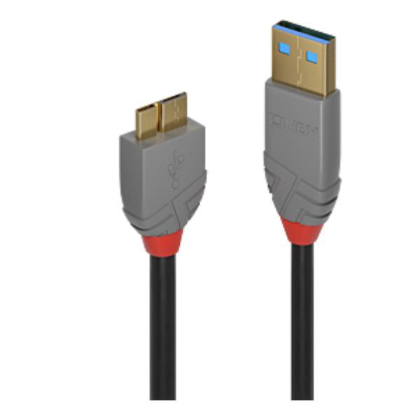 LINDY CAVO USB 3.2 A A MICRO-B ANTHRA …