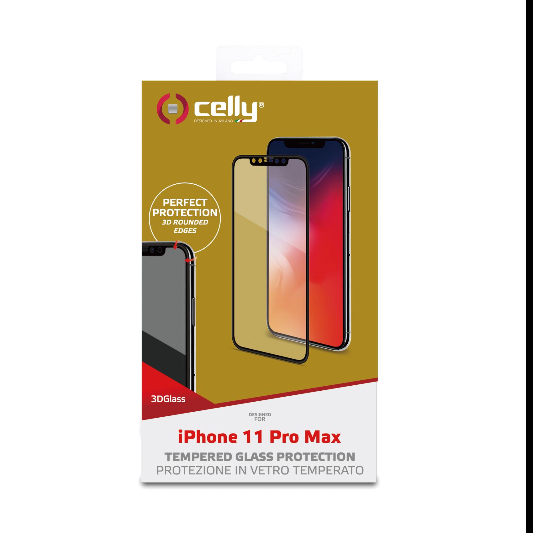 Celly 3DGLASS1002BK - Protezione per schermo per telefono …