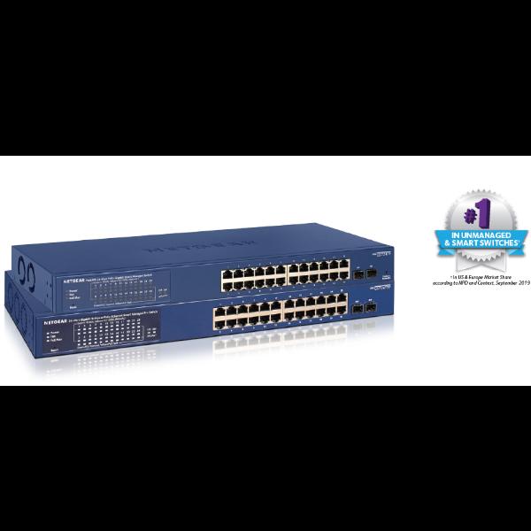 NETGEAR Smart GS724TPP - Switch - L3 Lite …