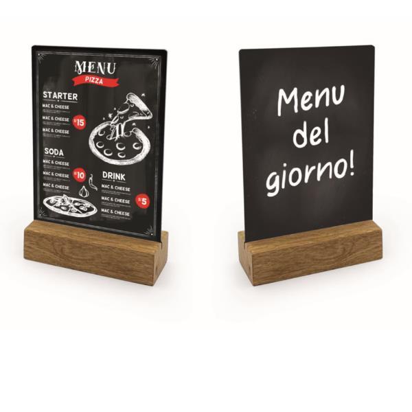 Lavagna da tavolo scrivibile - con base in …