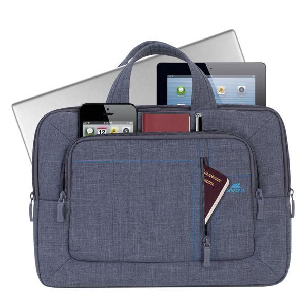 Rivacase Borsa di tela per Notebook da 13,3-14'' …