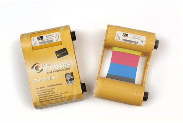 ZEBRA NASTRO NERO + MULTICOLOR PER ZXP SERIE …