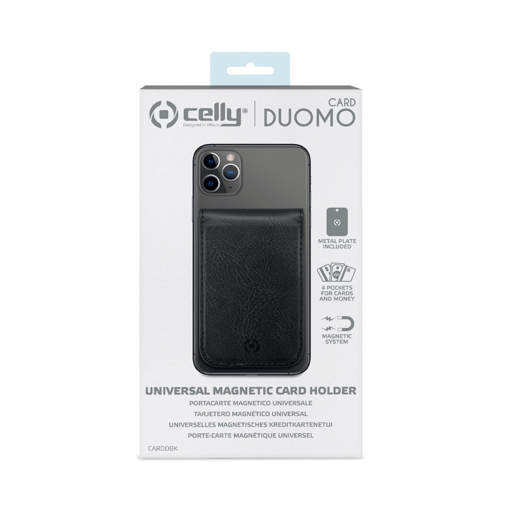 CELLY DUOMO CARD PORTA TESSERE MAGNETICO IN SIMILPELLE …