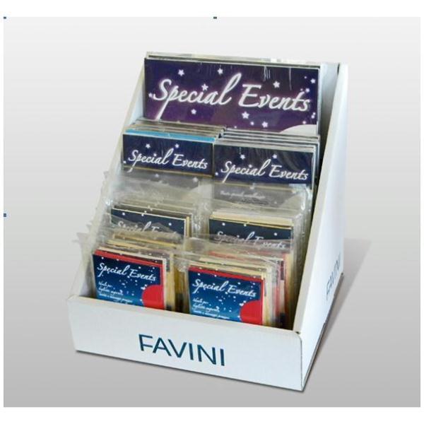 CARTOTECNICA FAVINI ESPOSITORE NATALE SPECIAL EVENT BUSTE CON …