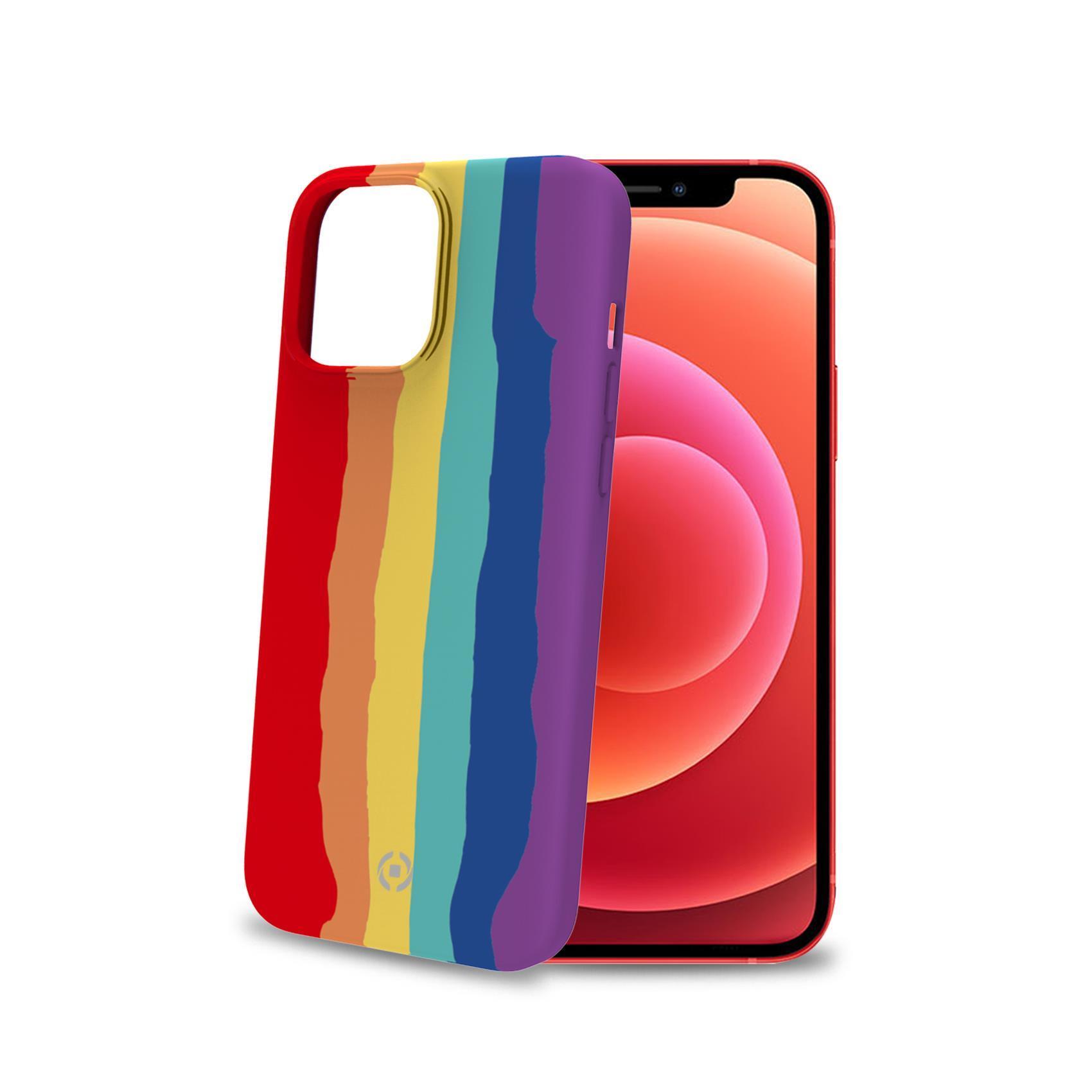 Celly Rainbow - Cover per cellulare - silicone …