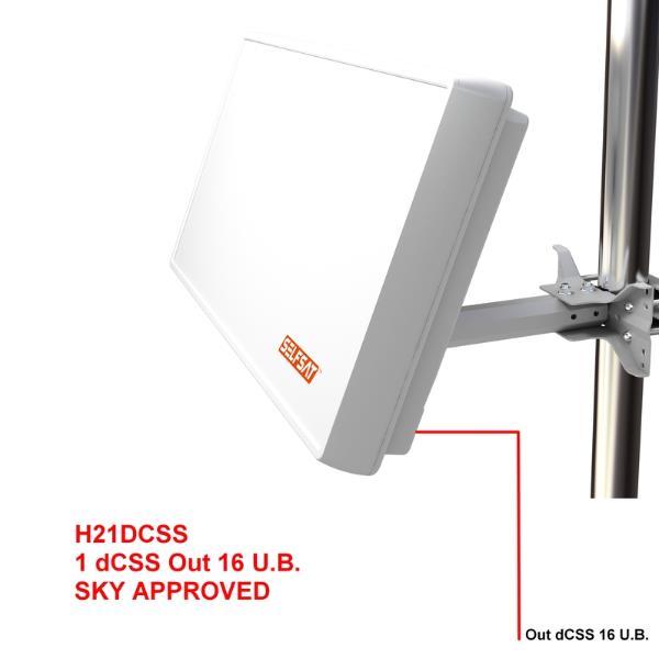 DiProgress Parabola SelfSat H21 DCSS SKY 16UB OUT