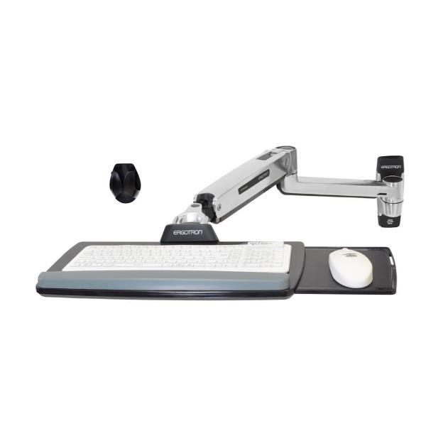 ERGOTRON LX SIT-STAND KEYBOARD ARM, POLISHED