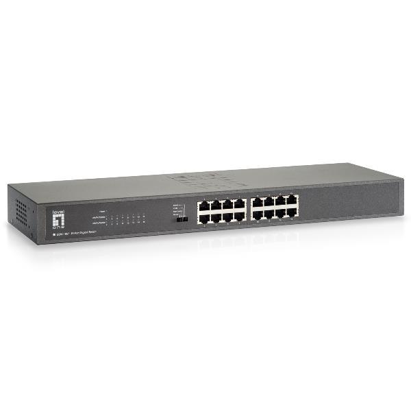 LevelOne GSW-1657 - Switch - 16 x 10/100/1000 …