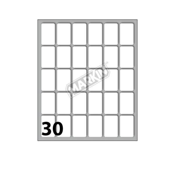 MARKIN ETICHETTE ADESIVE 27X17 mm CONF 300 Pz. …