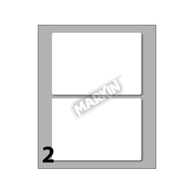 MARKIN ETICHETTE ADESIVE 95X66 mm BIANCO CONF 20 …