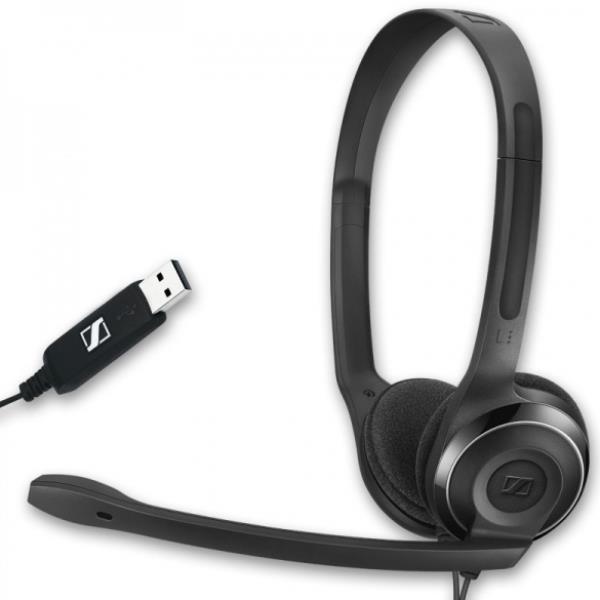 EPOS-SENNHEISER PC8 CUFFIA CON MICROFONO USB COMANDI SUL …