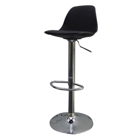 Sgabello Bobba - PPLacciaio cromato - 39x42x83/104cm - …