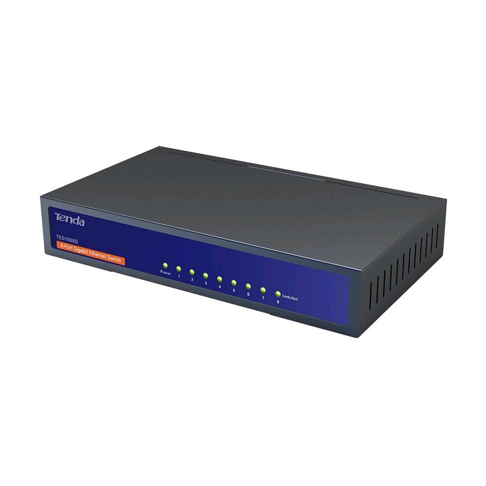Tenda TEG1008D - Switch - 8 x 10/100/1000 …