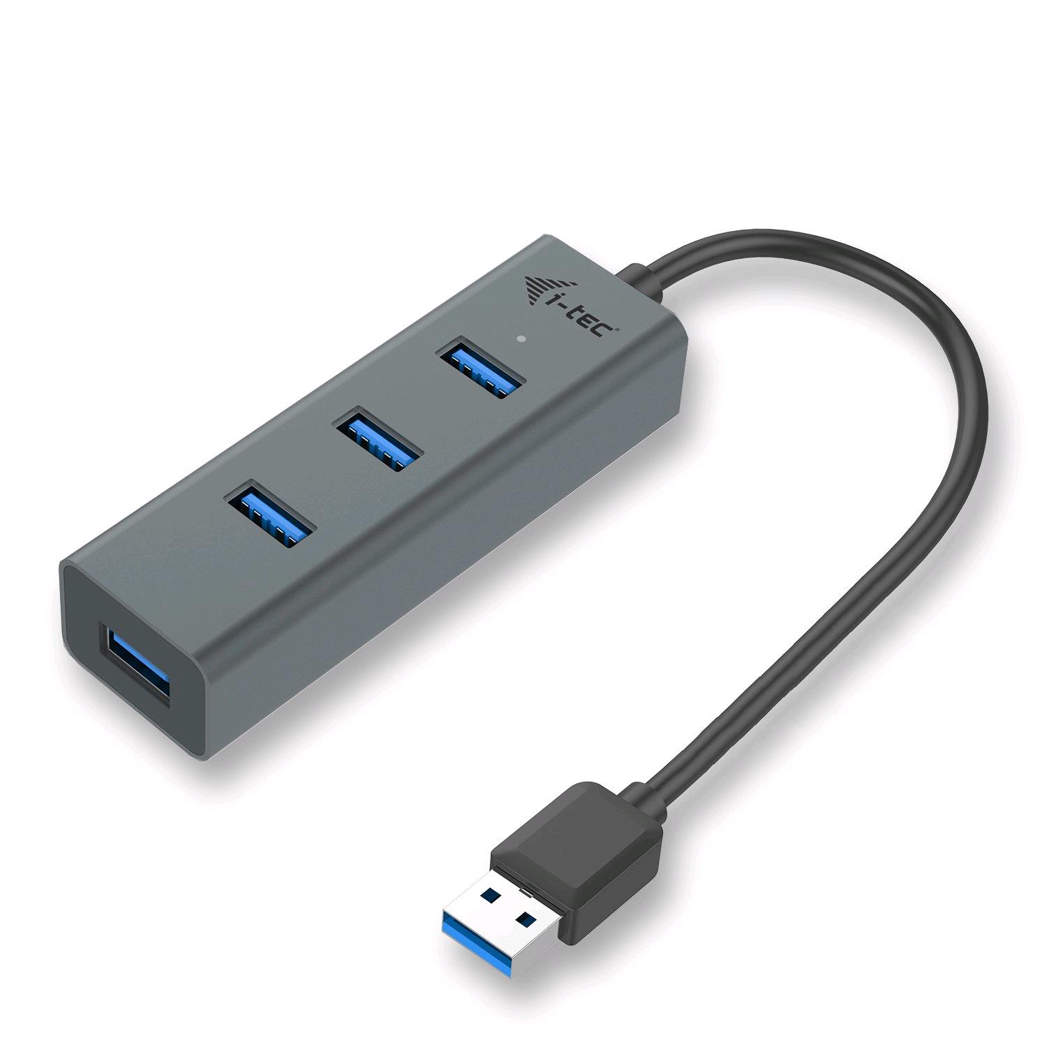 i-Tec USB 3.0 Metal Passive HUB - Hub …