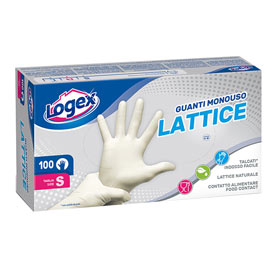 Guanti in lattice - taglia S - Logex …