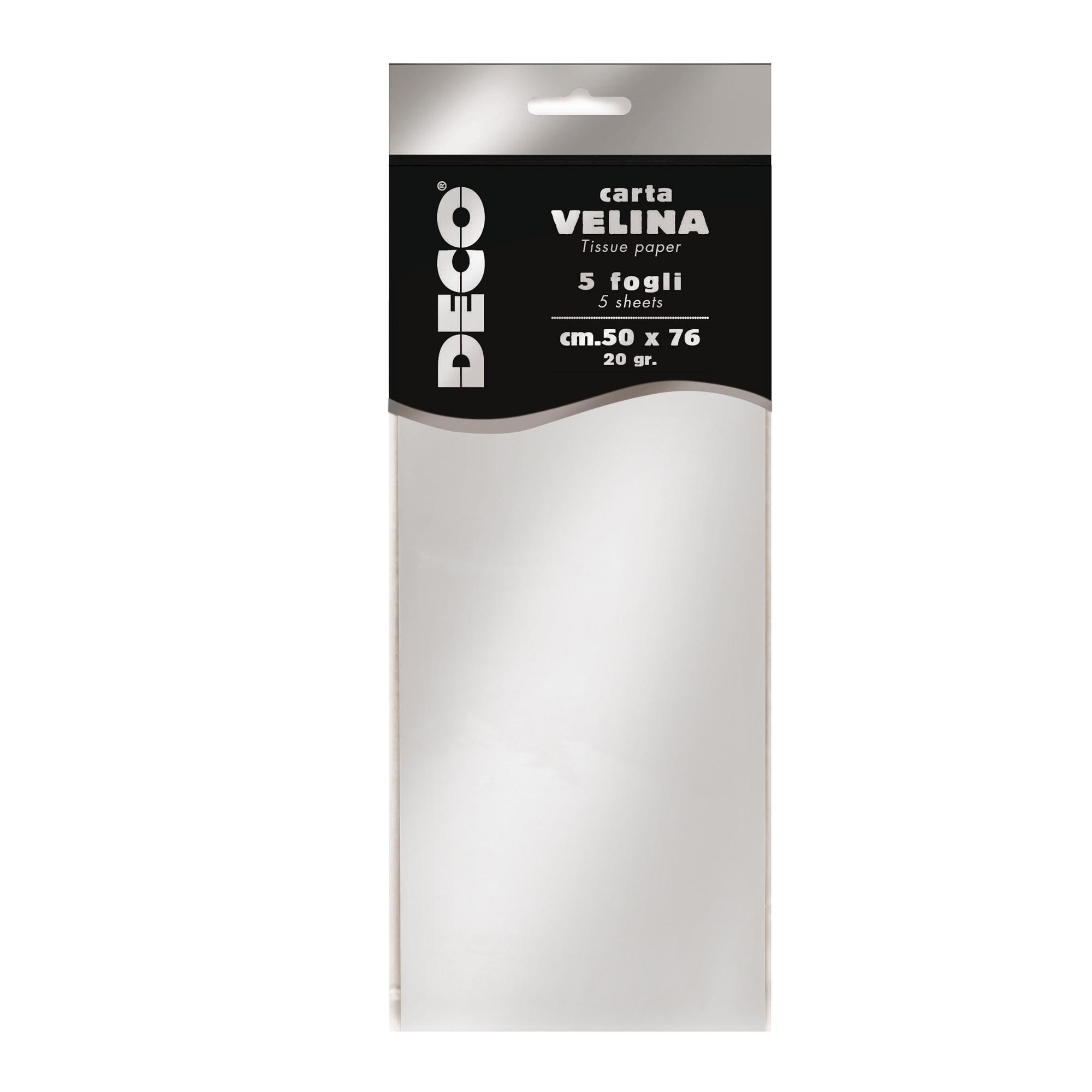 Carta velina metallizzata - 20 gr - 50x76 …