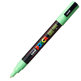 Marcatore UNI POSCA PC3M p.fine 0,9-1,3mm verde chiaro …