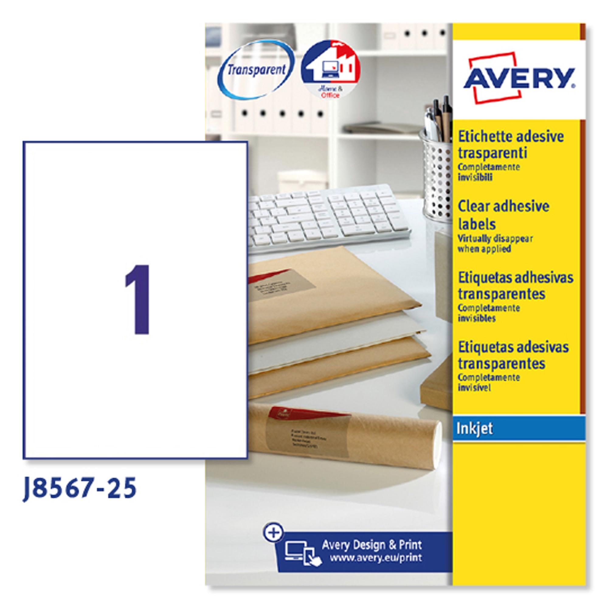 Etichette adesive J8567 - in poliestere - inkjet …