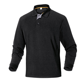 Polo a maniche lunghe Turino - 100% cotone …