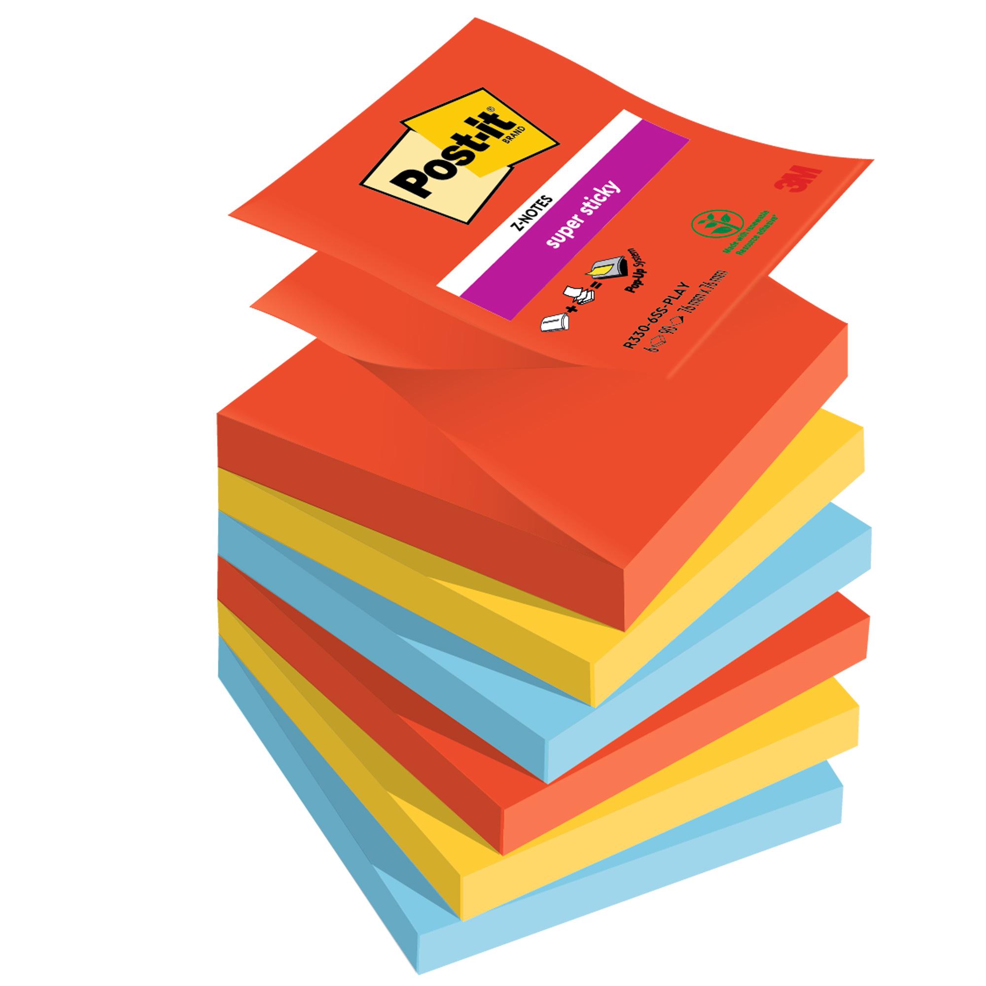 Foglietti Post-it Super Sticky Z-Notes 76 mm x …