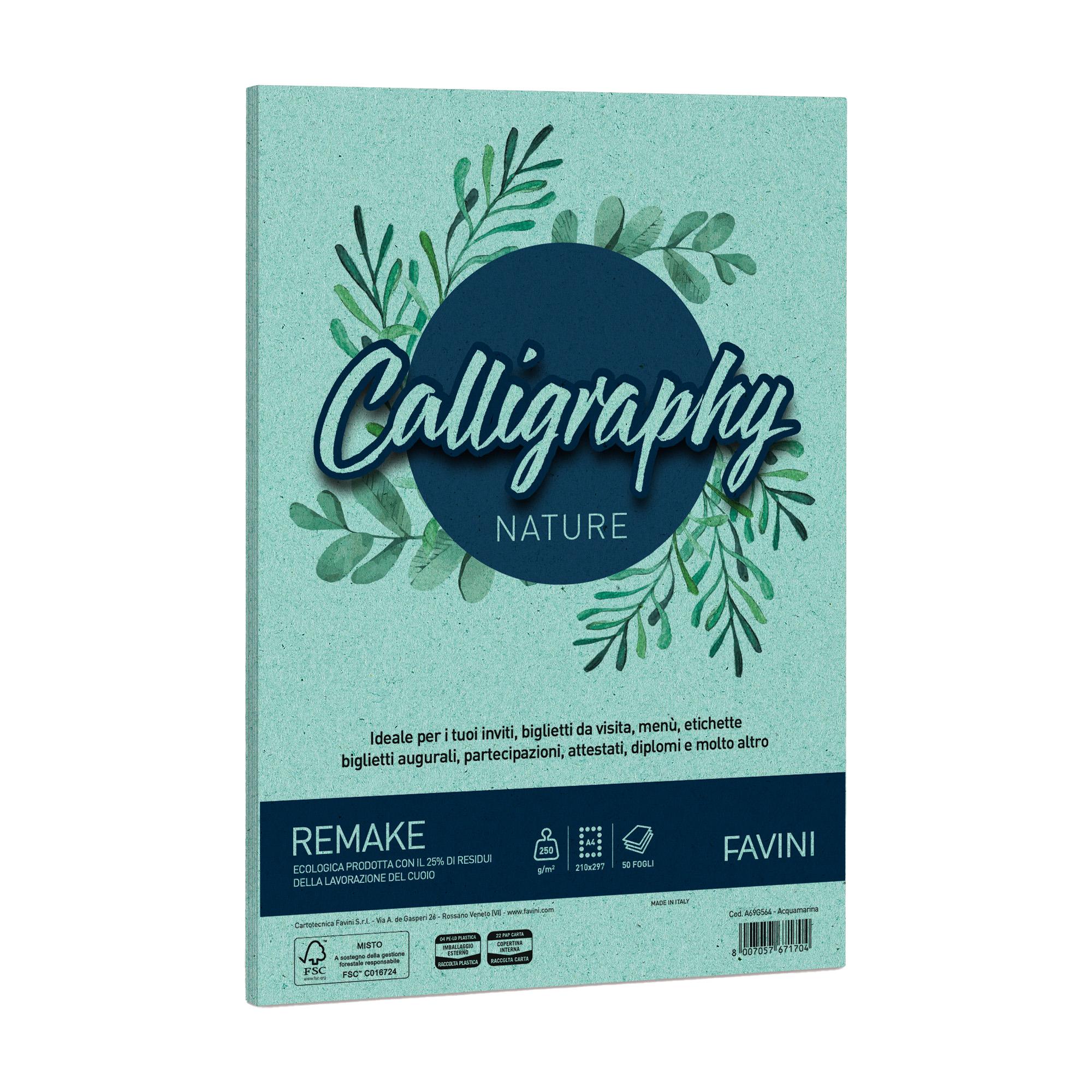 Carta Calligraphy Nature Remake - A4 - 250 …