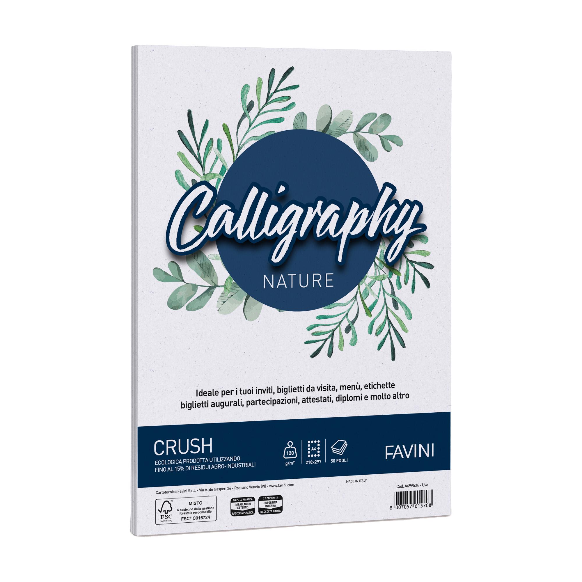 Carta Calligraphy Nature Crush - A4 - 120 …