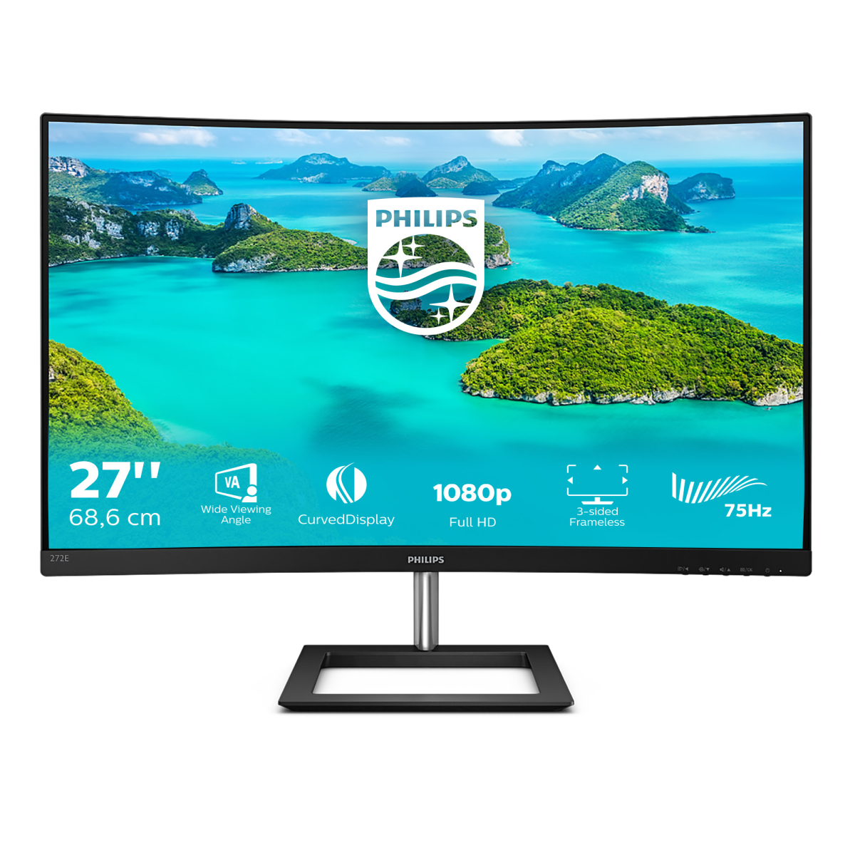 PHILIPS E LINE 272E1CA/00 27" LED FULL HD …