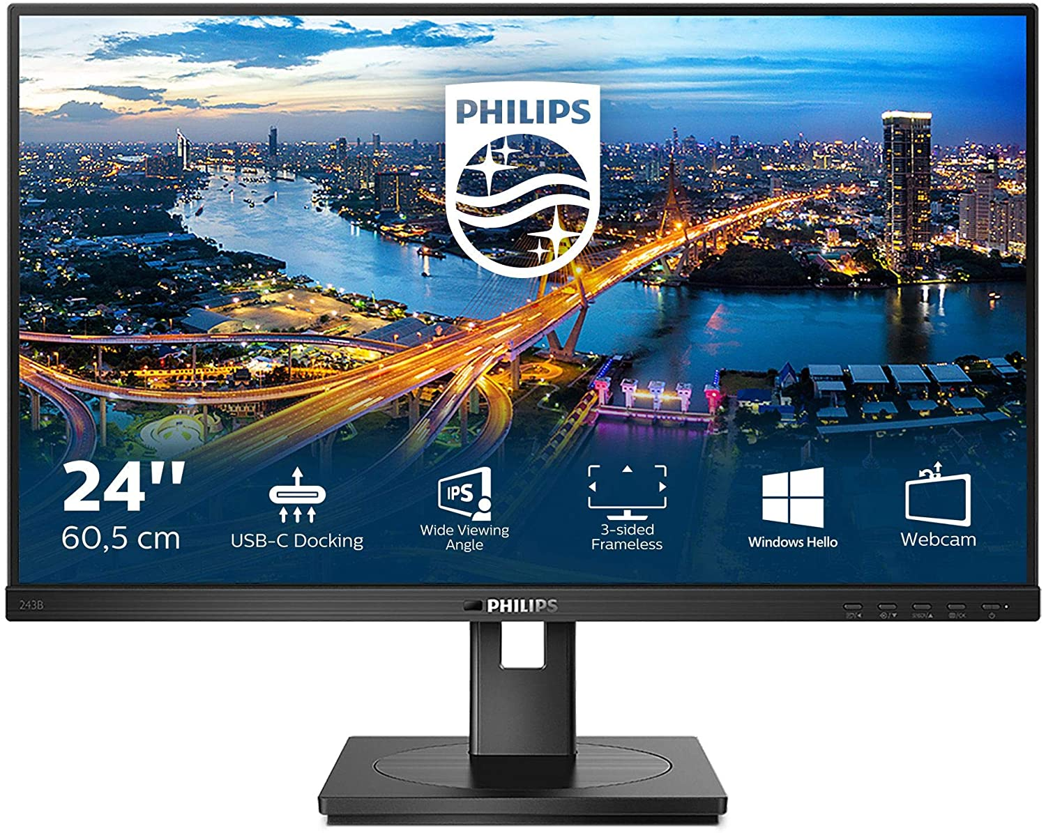 Philips B Line 243B1 - Monitor a LED …