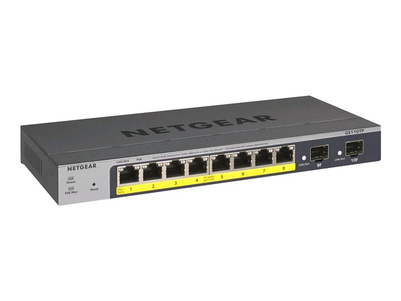 NETGEAR Smart GS110TPv3 - Switch - intelligente - …