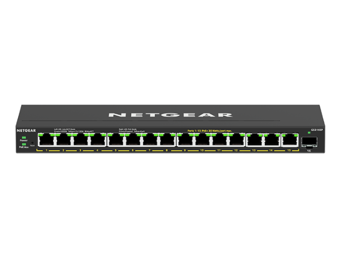NETGEAR Plus GS316EP - Switch - gestito - …