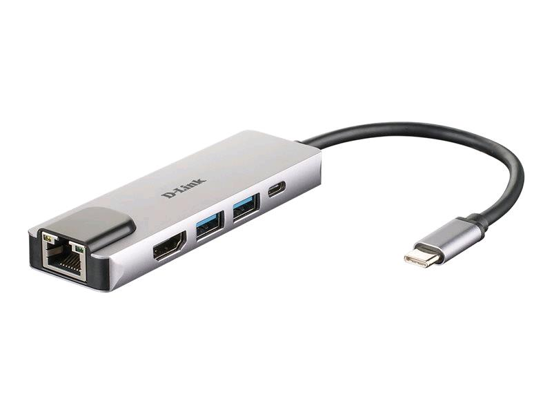 D-Link DUB-M520 - Docking station - USB-C / …